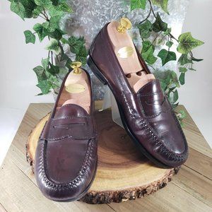 Cole Haan Men's Shiny Brown Penny Loafers size 8D